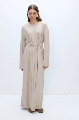 Платье PiRS 5672 светло-бежевый  Платье PiRS 5672 светло-бежевый