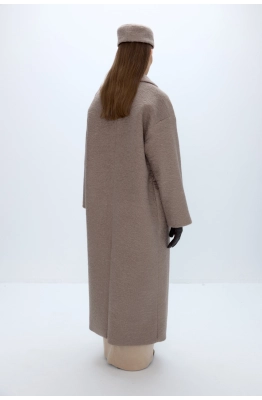 Пальто PiRS 5673 бежевый  Пальто PiRS 5673 бежевый