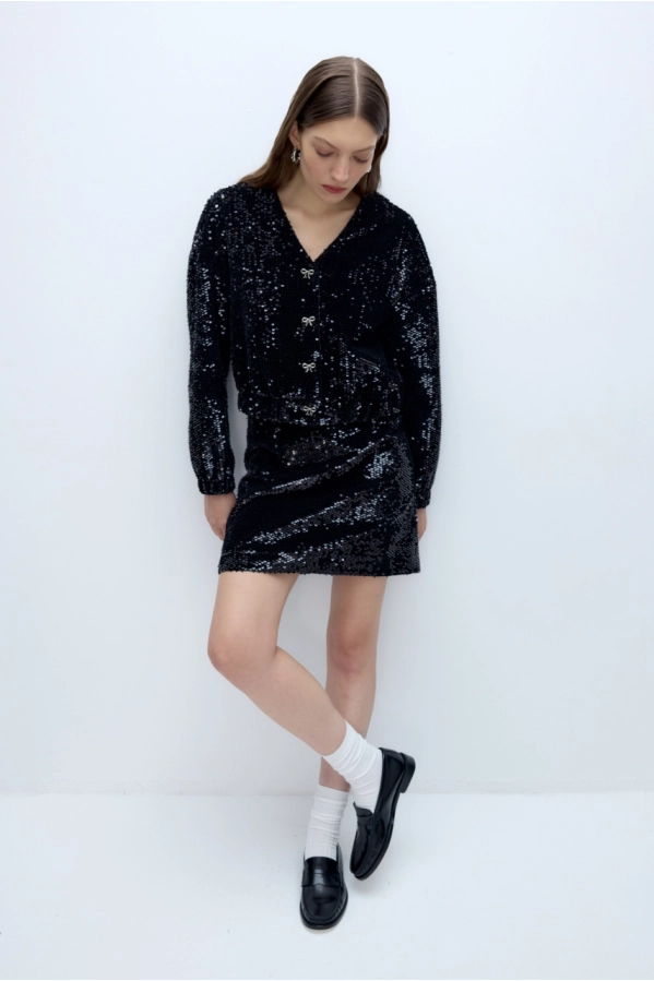 Костюм-двойка PiRS 5682 черный Костюм-двойка PiRS 5682 черный