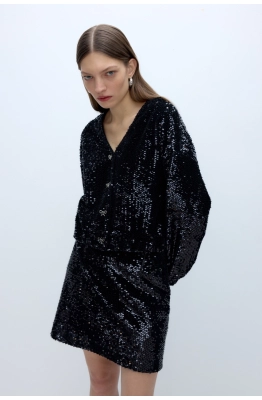 Жакет PiRS 5683 черный  Жакет PiRS 5683 черный