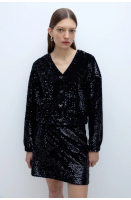 Жакет PiRS 5683 черный  Жакет PiRS 5683 черный