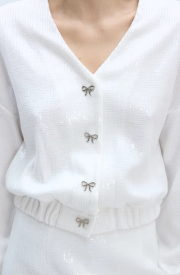 Жакет PiRS 5683 молочный 