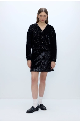 Юбка PiRS 5684 черный  Юбка PiRS 5684 черный