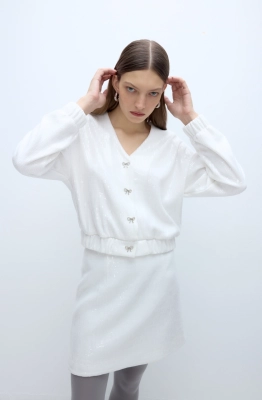 Юбка PiRS 5684 молочный 