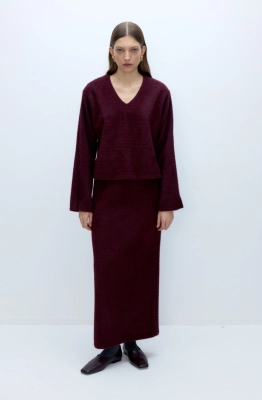 Костюм-двойка PiRS 5685в бургунди 