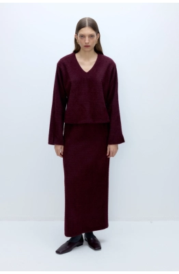 Костюм-двойка PiRS 5685в бургунди Костюм-двойка PiRS 5685в бургунди