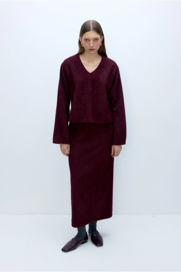 Костюм-двойка PiRS 5685 бургунди Костюм-двойка PiRS 5685 бургунди