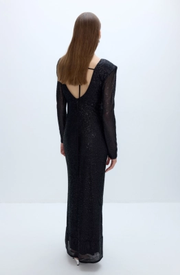 Платье PiRS 5700 черный  Платье PiRS 5700 черный