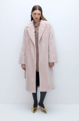 Пальто PiRS 5702 розовый 