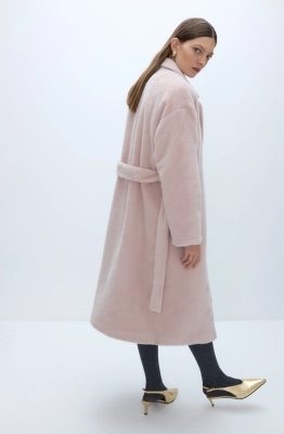 Пальто PiRS 5702 розовый 