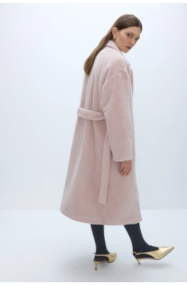 Пальто PiRS 5702 розовый  Пальто PiRS 5702 розовый