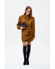 Платье ShamSham 1020 горчичный Платье ShamSham 1020 горчичный