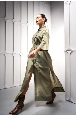 Платье DEVITA 1013 оливковый Платье DEVITA 1013 оливковый