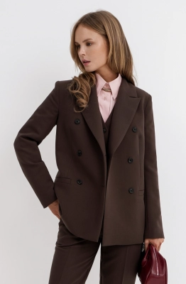 Жакет PiRS 5739 коричневый 