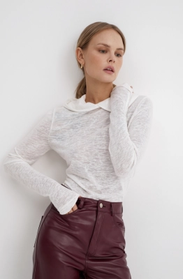 Джемпер PiRS 5745 молочный 