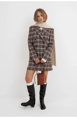 Костюм-двойка PiRS 5756 коричневый  Костюм-двойка PiRS 5756 коричневый