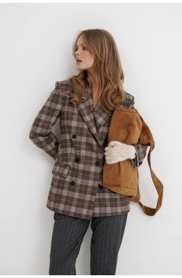 Жакет PiRS 5758 коричневый  Жакет PiRS 5758 коричневый