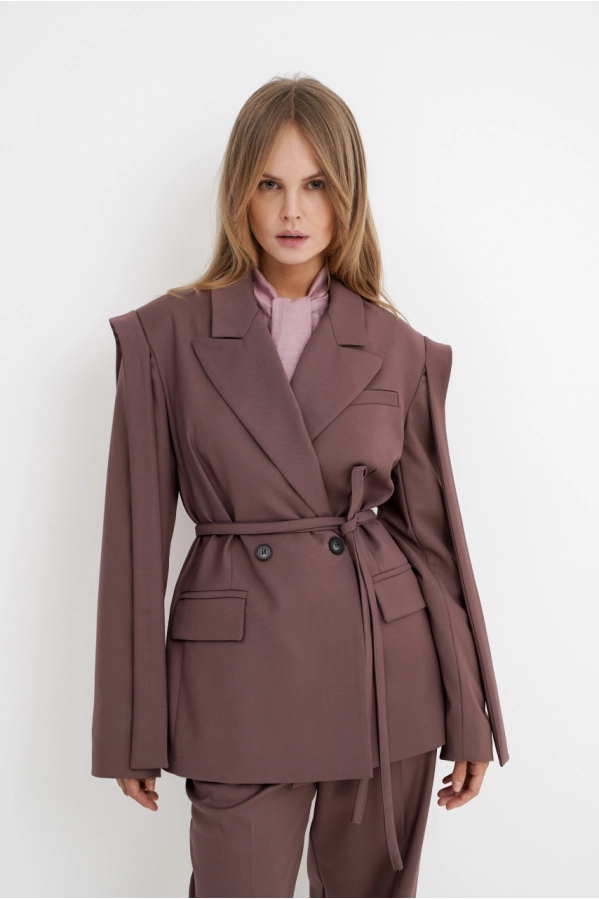 Костюм-двойка PiRS 5764 пепельно-розовый 