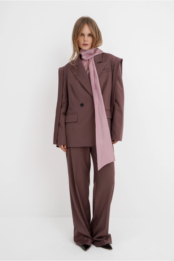 Костюм-двойка PiRS 5764 пепельно-розовый 
