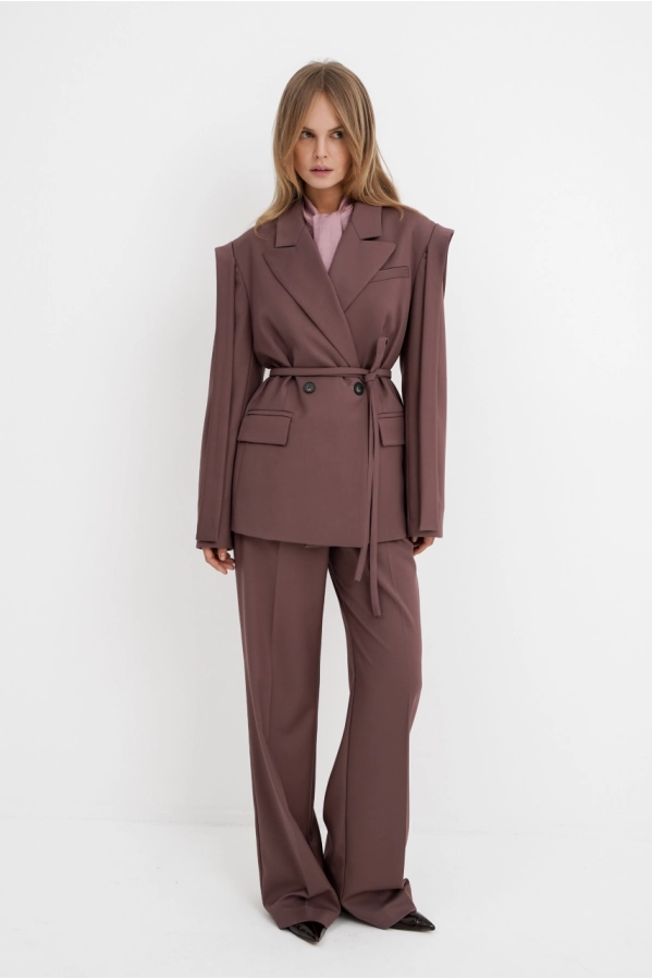 Костюм-двойка PiRS 5764 пепельно-розовый 