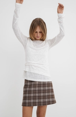 Джемпер PiRS 5766 молочный 