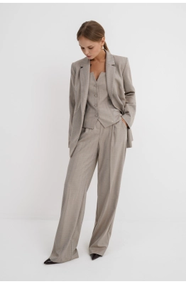 Костюм-тройка PiRS 5783 бежевый  Костюм-тройка PiRS 5783 бежевый