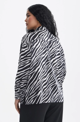 Блуза Golden Valley 10008 черно-белый 