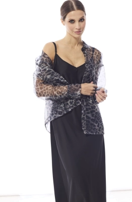 Блуза DAVA  4205 серый 