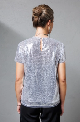 Блуза КО-КО 4.50.1 серебро Блуза КО-КО 4.50.1 серебро