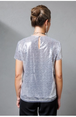 Блуза КО-КО 4.50.1 серебро 