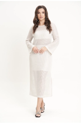 Платье Фантазия Мод 4926 молочный 