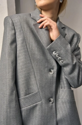 Жакет DEVITA 4018-1 серый Жакет DEVITA 4018-1 серый