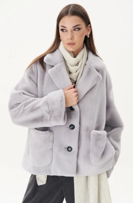 Куртка Фантазия Мод 4981 серый  Куртка Фантазия Мод 4981 серый