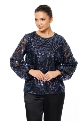 Блуза Panda 200543w синий 