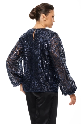 Блуза Panda 200543w синий 