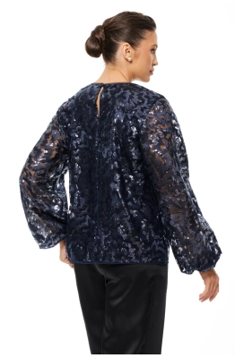 Блуза Panda 200543w синий 