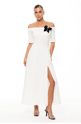 Платье Panda 206880w молочный  Платье Panda 206880w молочный