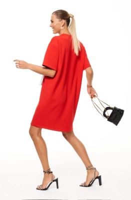 Платье Panda 208680w красный  Платье Panda 208680w красный