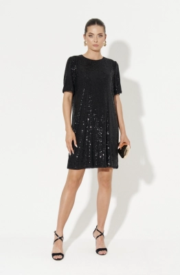 Платье Ketty K-21280 черный  Платье Ketty K-21280 черный