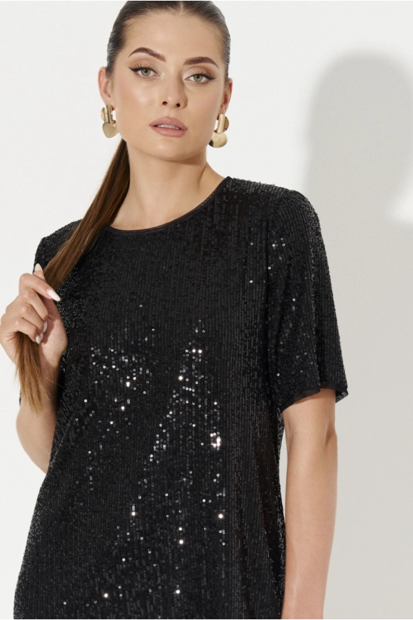 Платье Ketty K-21280 черный Платье Ketty K-21280 черный
