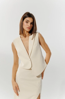 Жилет DEVITA 4014-1 молочный 