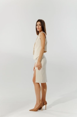 Юбка DEVITA 2005-1 молочный  Юбка DEVITA 2005-1 молочный