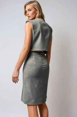 Юбка DEVITA 2005-1 серый  Юбка DEVITA 2005-1 серый