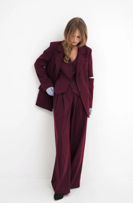 Брюки PiRS 5524 марсала 