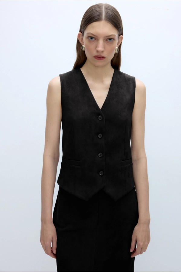 Костюм-двойка PiRS 5632 черный Костюм-двойка PiRS 5632 черный