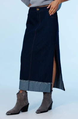 Юбка Buter 3018 темно-синий  Юбка Buter 3018 темно-синий