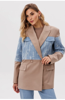 Жакет EOLA 2779 темно-бежевый 