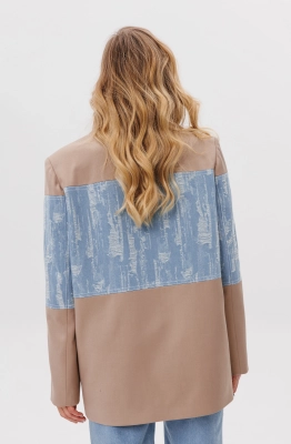 Жакет EOLA 2779 темно-бежевый Жакет EOLA 2779 темно-бежевый