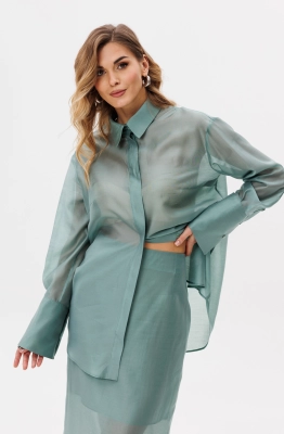 Блуза EOLA 2797.1 светлый изумруд 