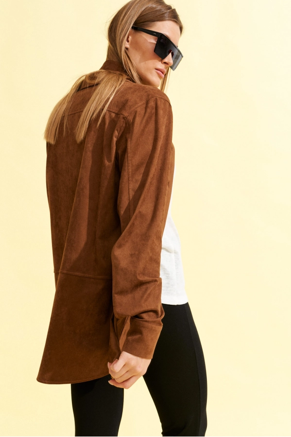 Блуза ELLETTO LIFE 3822 корица  